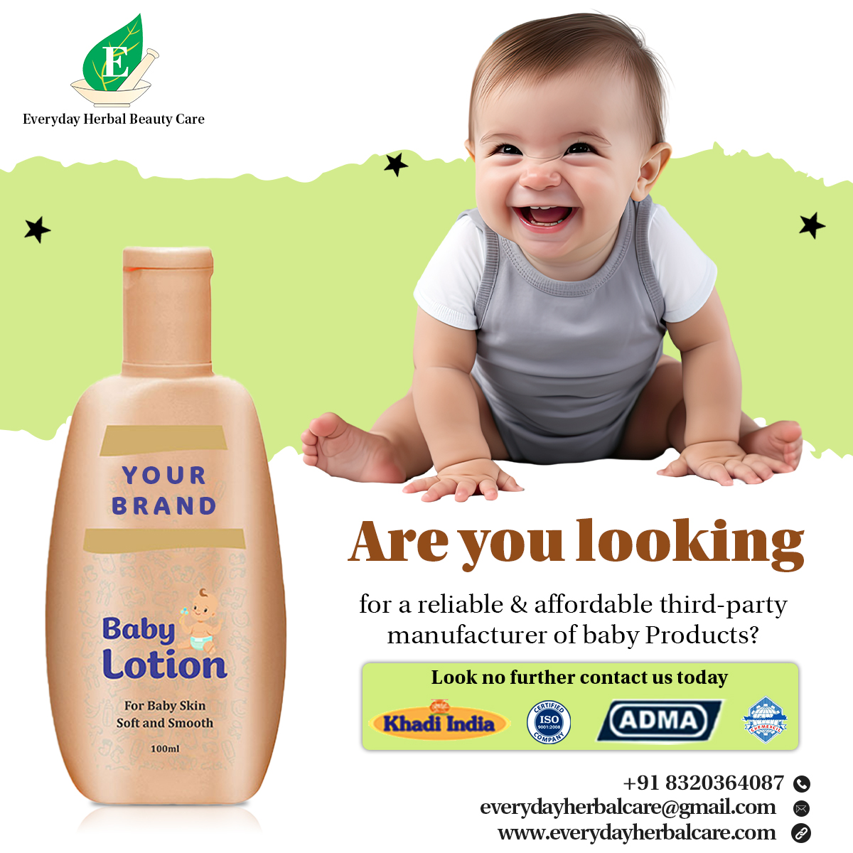 everyday_herbal's tweet photo. Are you looking for a reliable and affordable third-party manufacturer of baby Products?
Look no further contact us today👇
🌐https://t.co/cV7GOcBIcm
.
#everydayherbalbeautycare #everydayherbalthirdpartymanufacturer  #whitelabeling #contractmanufacturing #privatelabeling #gujarat https://t.co/T01dT9FhZA