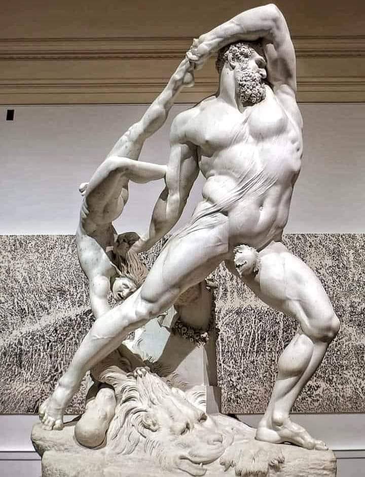 HERCULES AND LYCA by Antonio Canova. The sculptural group was created between 1795 and 1815 and kept at the National Gallery of Modern Art in Rome.
@Elisa Serra