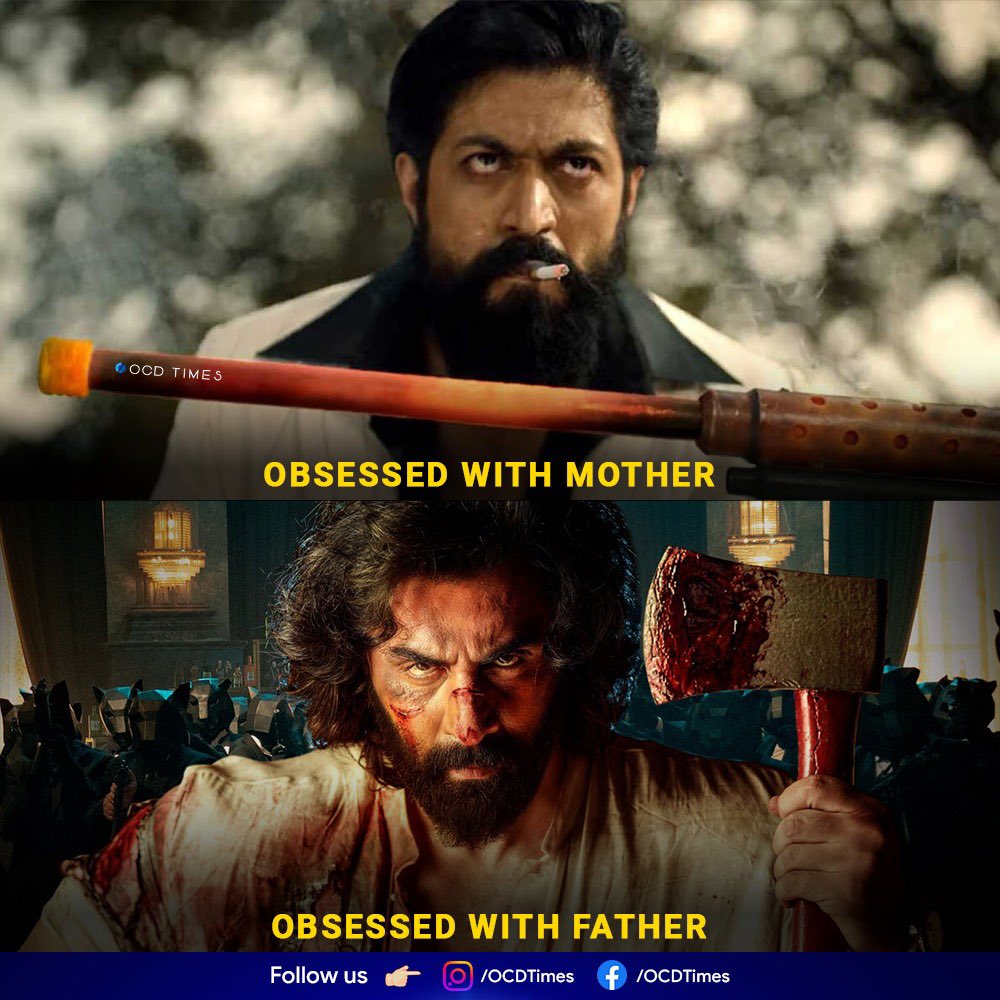 Obsession leads to violence 🪓🩸🔥💥
.
#OCDTimes #RanbirKapoor #BobbyDeol #AnilKapoor #RashmikaMandanna #TriptiDimri #Tseries #BhushanKumar #PranayReddyVanga #SandeepReddyVanga #Animal #AnimalTheFilm #Yash #KGF2