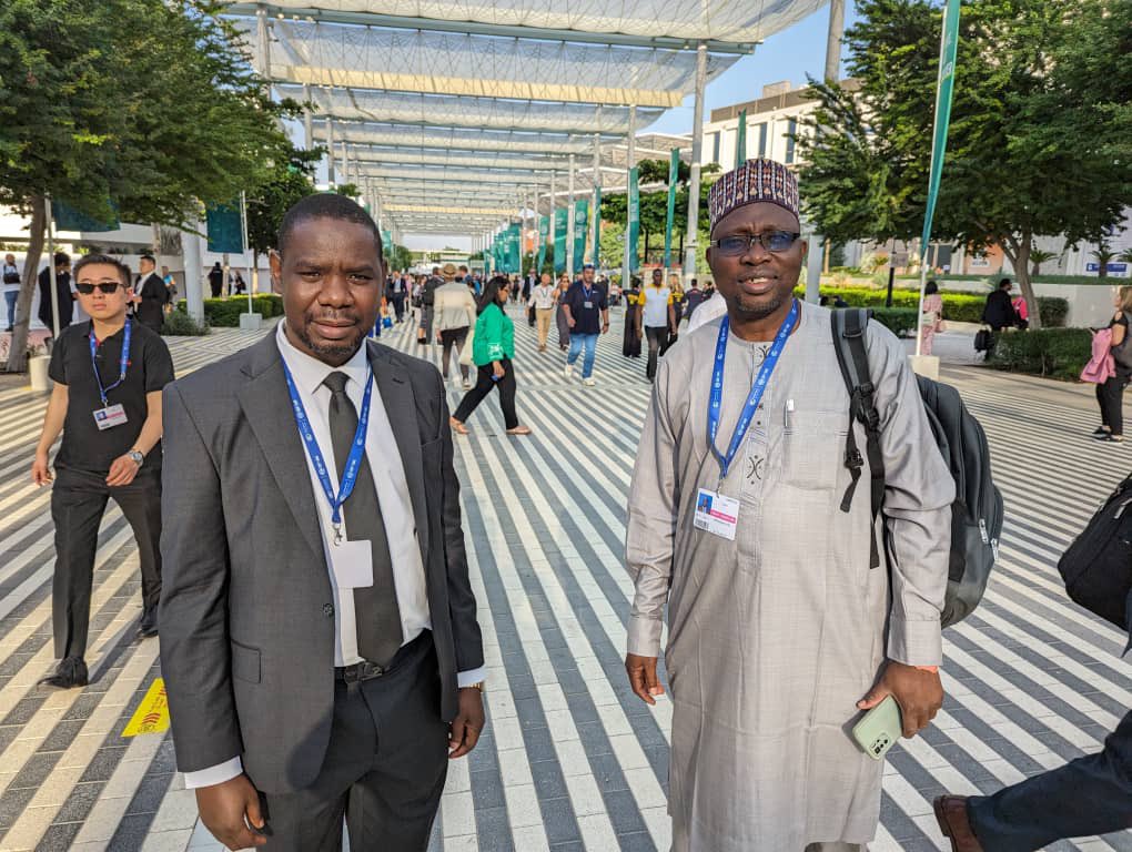AminuMBala's tweet photo. @lcbc_cblt continue to engage with partners at the ongoing #COP28 to share experiences and seek support to strengthen the commission effort on #ClimateActionNow in the Lake Chad Basin. https://t.co/djDgzSZpoQ
