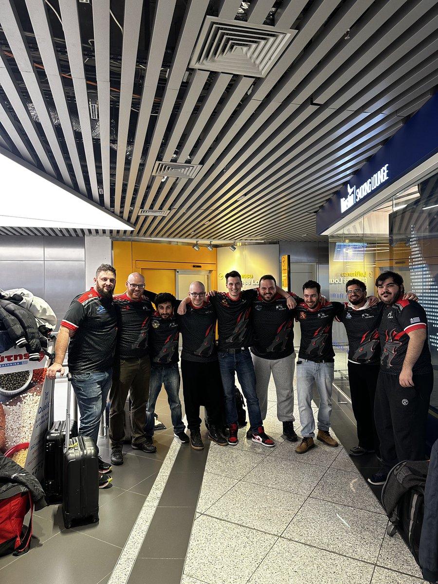 Our boys are starting their journey to Stuttgart! 
You are not ready for what is coming next!
<a href="/Xeb_41/">Xeb41</a> <a href="/gr_blade/">BladeRunnerGr</a> <a href="/VentousVGC/">Christos Santas</a> <a href="/Babouras01/">Babouras</a> <a href="/GiandamVGC/">John Damas</a> <a href="/Lester_Gr/">LesterGr</a> <a href="/stavrosgr1988/">stavrosgr88</a> <a href="/tsaxpaspro23/">panagiotis dimitrakopoulos</a> <a href="/orlando_metay/">Orlando Metay</a> 
#delitesesports #PlayPokemon #esports