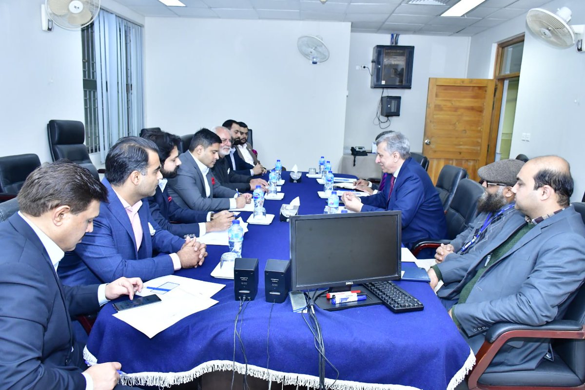 President @IslamabadCCI visited #NUST Business School and met with Principal and Dean Dr. Naukhez Sarwar. issues of cooperation between Islamabad Chamber and NUST School of Business were discussed. The ICCI president said 1/2.
@Research_NUST @FPCCI1
@DefiningFutures