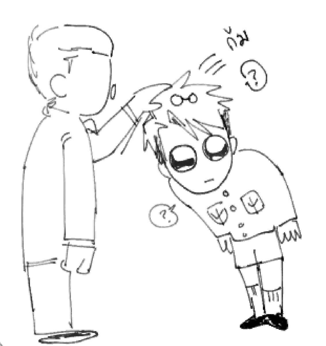 chamjerd_WTW's tweet photo. @JohnC_WTW >นึกว่าคุณเอ็นดูจะลูบหัว
>ก้มตัวก้มหัวงงๆ

'อาจารย์ฝาหรั่งนี่เข้าใจยากจริงๆ' นึกในใจ https://t.co/BeoKZ9FVyZ