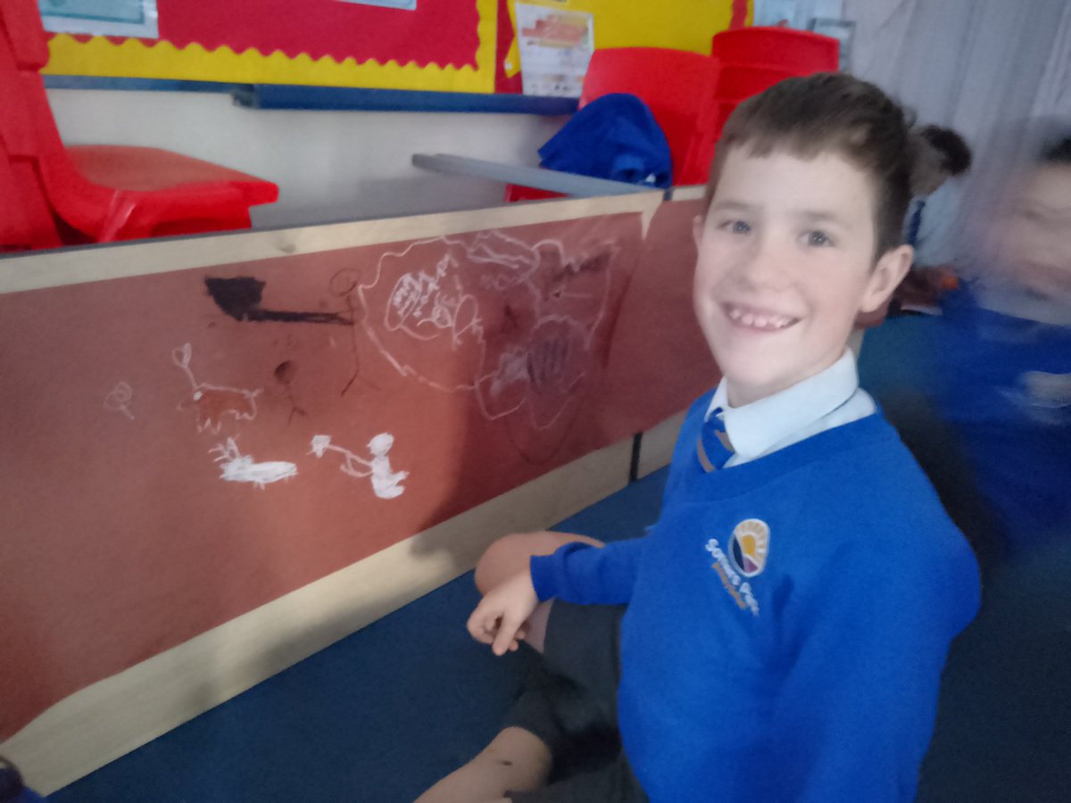 How did Stone Age People communicate? Can you believe it that had no phones😜 4MF transported themselves back in time to create some interesting stories, messages and cultural cave drawings!