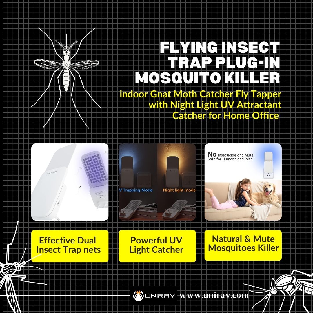 Uniravcom's tweet photo. Say Goodbye to Midnight Buzz: Deetto’s Insect Catcher or Mosquito Killer! 🦟✨ Discover the white wonder that brings peace.
Read the full article: https://t.co/bIkevi1xP5
#DeettoInsectCatcher #BugFreeZone #InsectCatcher #PestControl #BugFreeZone #Mosquitokiller #Unirav https://t.co/sMyzdGqZvu