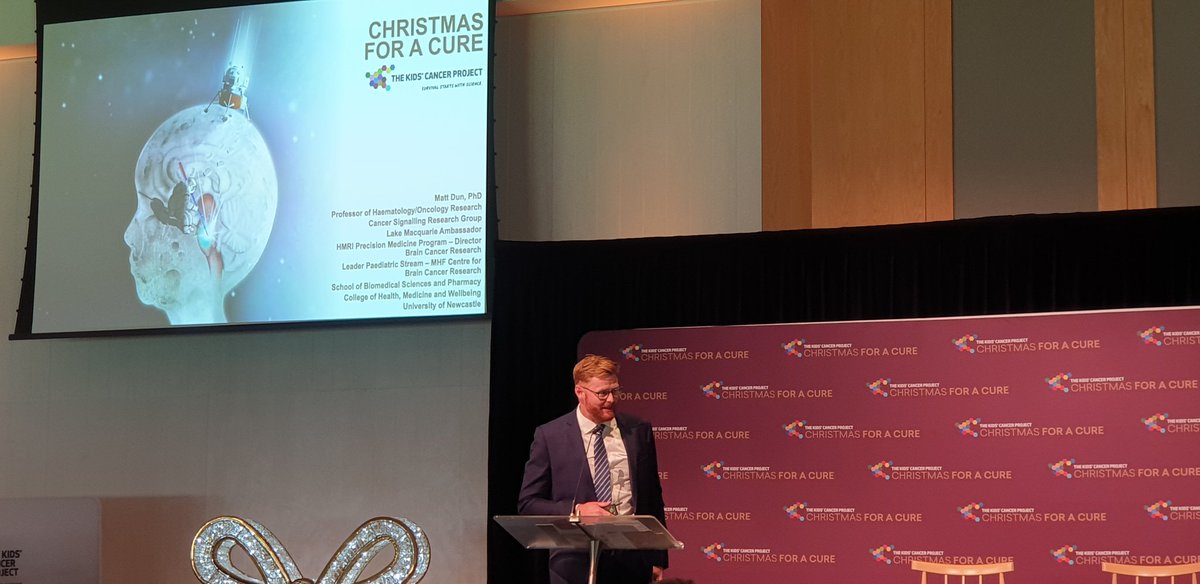 A privelege to hear <a href="/MattDun17/">Matt Dun, PhD</a> share his raw and inspiring journey fighting #DIPG and #paediatric #braincancer. Congratulations on a well deserved standing ovation. 

Brilliant afteenoon at <a href="/KidsCancerProj/">The Kids' Cancer Project</a> Christmas Fundraiser, thanks for the invite <a href="/NushHet/">Nush Hetti</a>