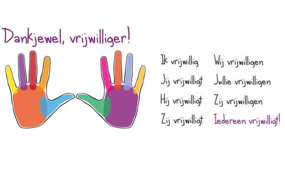 Inavijge's tweet photo. Vandaag, 7 december, nationale dag van de vrijwilliger. 

#onmisbaar
#onbetaalbaar
#hartverwarmend
#helpendehand
#ondersteunend
#……… 
En nog zó veel meer. 

Aan alle vrijwilligers: reuze BEDANKT!! Je bent van onschatbare waarde. https://t.co/SFukbjqQZh
