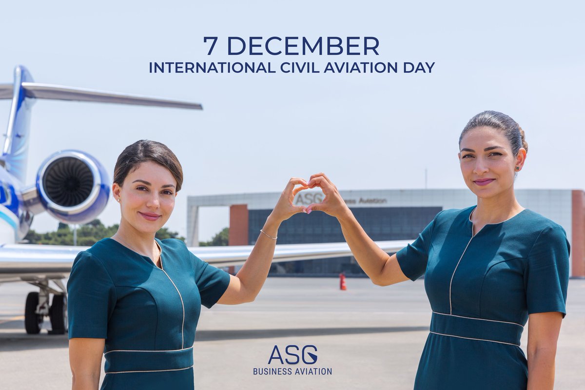 🇦🇿✈️ 7 Dekabr - Beynəlxalq Mülki Aviasiya Günü! 🇬🇧✈️ 7 December - International Civil Aviation Day!