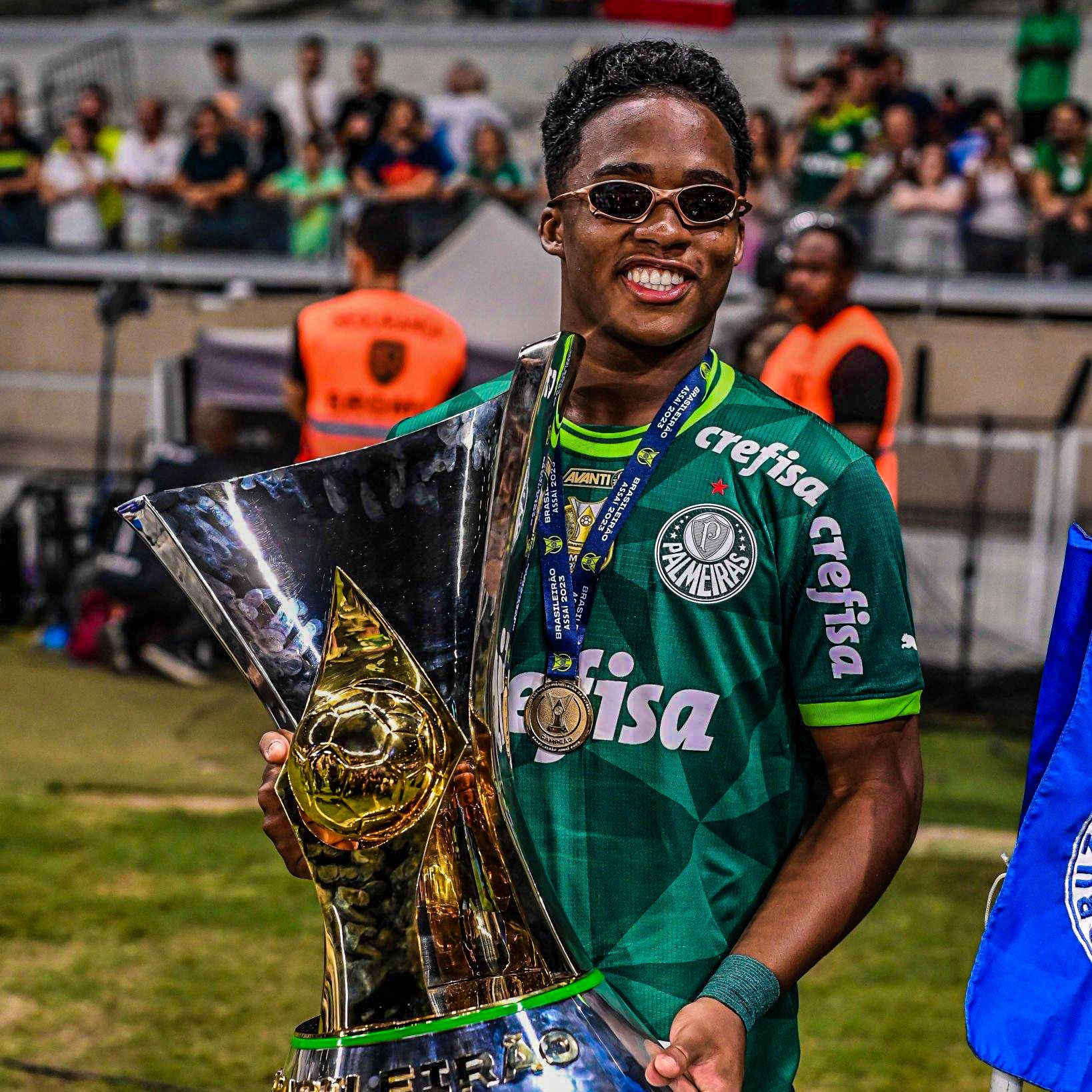 Madrid Zone on X: ⭐️ Endrick at 17 years old: 🏆 x Brasileiro Série A 2022  🏆 x Supercopa do Brasil 2023 🏆 x Campeonato Paulista 2023 🏆 x Brasileiro  Série A