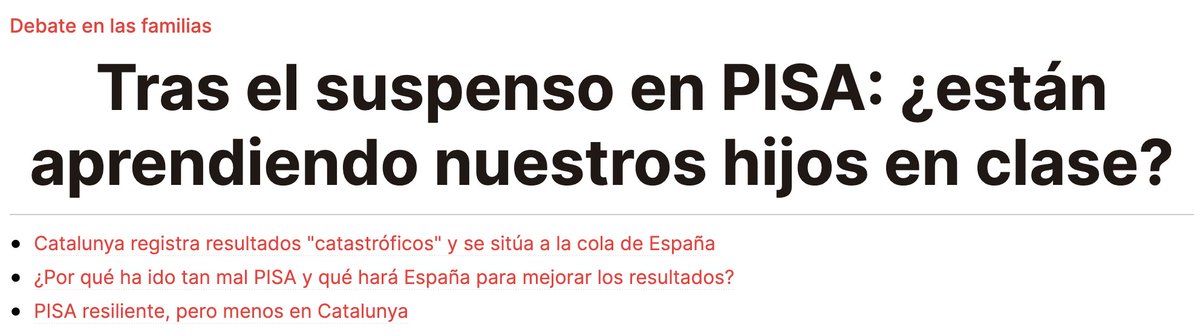 GregorioLuri's tweet photo. Así titula hoy su artículo en El Periódico @OlgaPereda 
La pregunta que nos hemos de atrever a hacer es la siguiente: ¿En qué, exactamente, hace competentes a nuestros hijos el aprendizaje por competencias? https://t.co/hncfiFRhX5