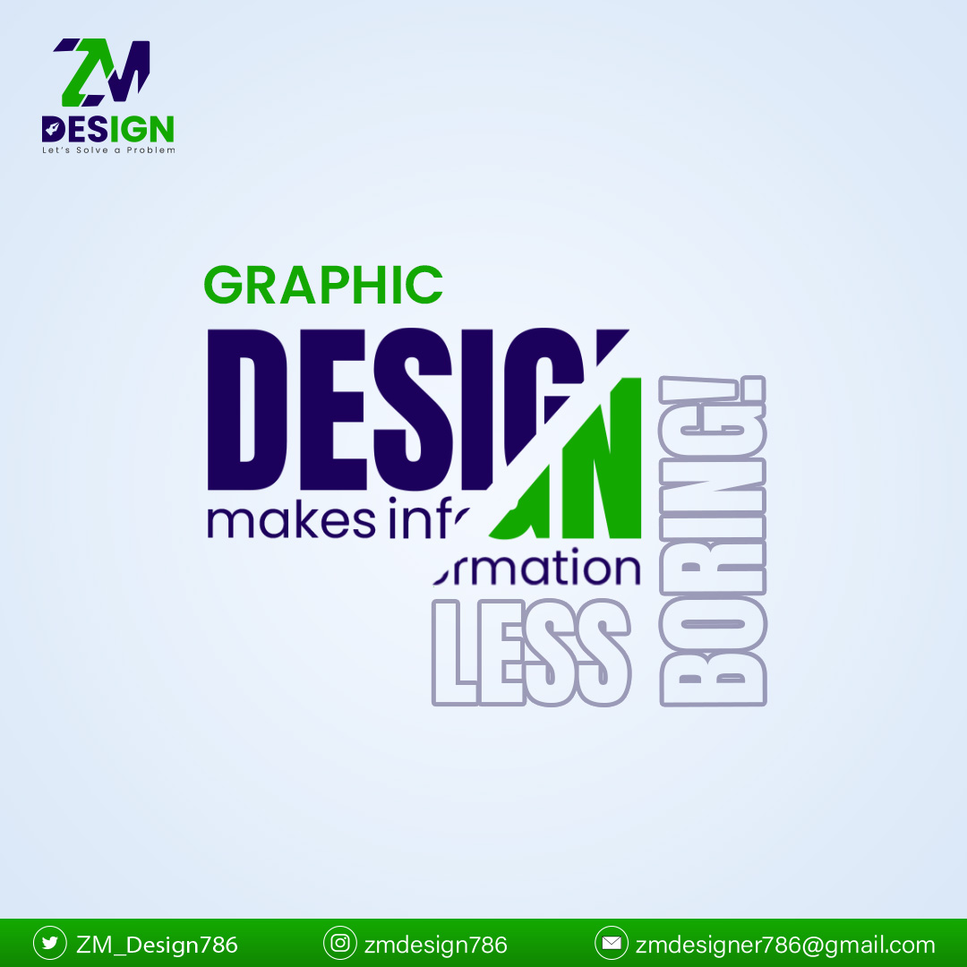 ZM_Design786's tweet photo. "Graphic Design makes information less boring!"
#motivation #motivational #motivationalquote #quote #design #zmdesign #motivationquotes #graphics #graphicdesign #graphicdesigner #letsconnect https://t.co/STisKr2dPf