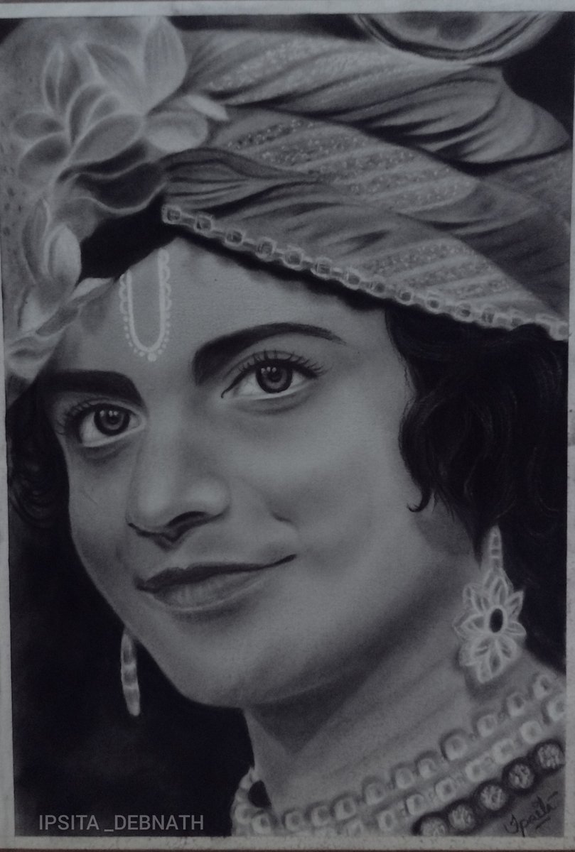 Size _A4
Title_ @Beatking_Sumedh 
Time _1Month approximately 
Realisticart used by soft charcoal..
.
.
.
#hyperrealism #charcoalportrait #sumedhmudgalkar #sketch #shading #art #artist #krishna @followers @highlight