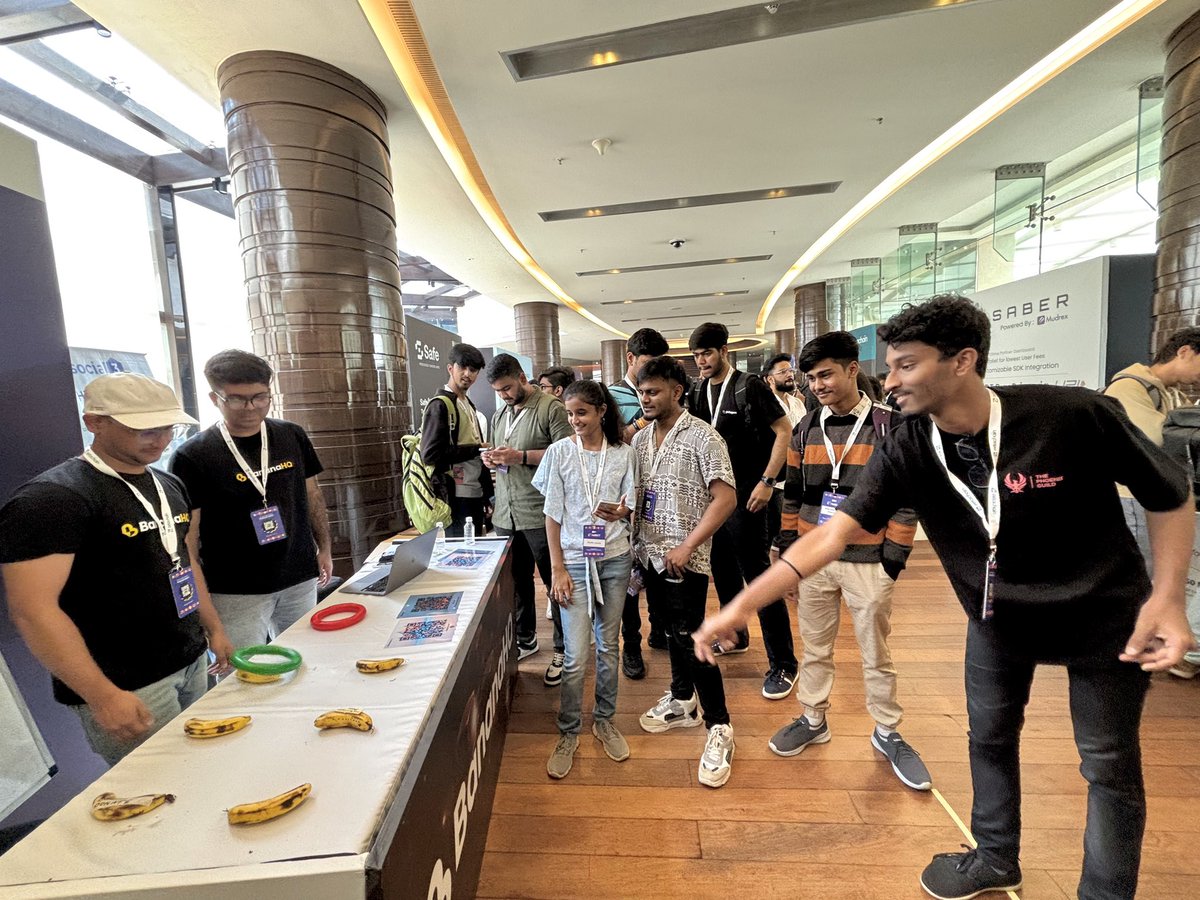 Muskanjain0401's tweet photo. Find me today at @BananaHQio Booth at Polygon Connect✨🤩

We’re playing a really fun game here  &amp; you can get prizes 🏆 https://t.co/Ed4WJ0dWNV