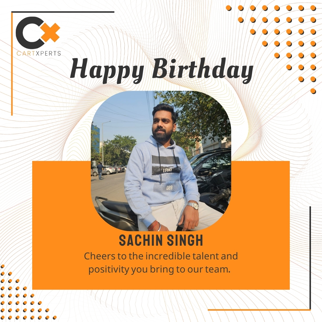 🎉 Celebrating another trip around the sun with joy and gratitude! 🎂 Happy Birthday to Sachin! 🥳✨ Here's to more laughter, love, and unforgettable moments! 🎁 #AnotherYearStronger #BirthdayJoy #GratefulHeart #CelebrateLife