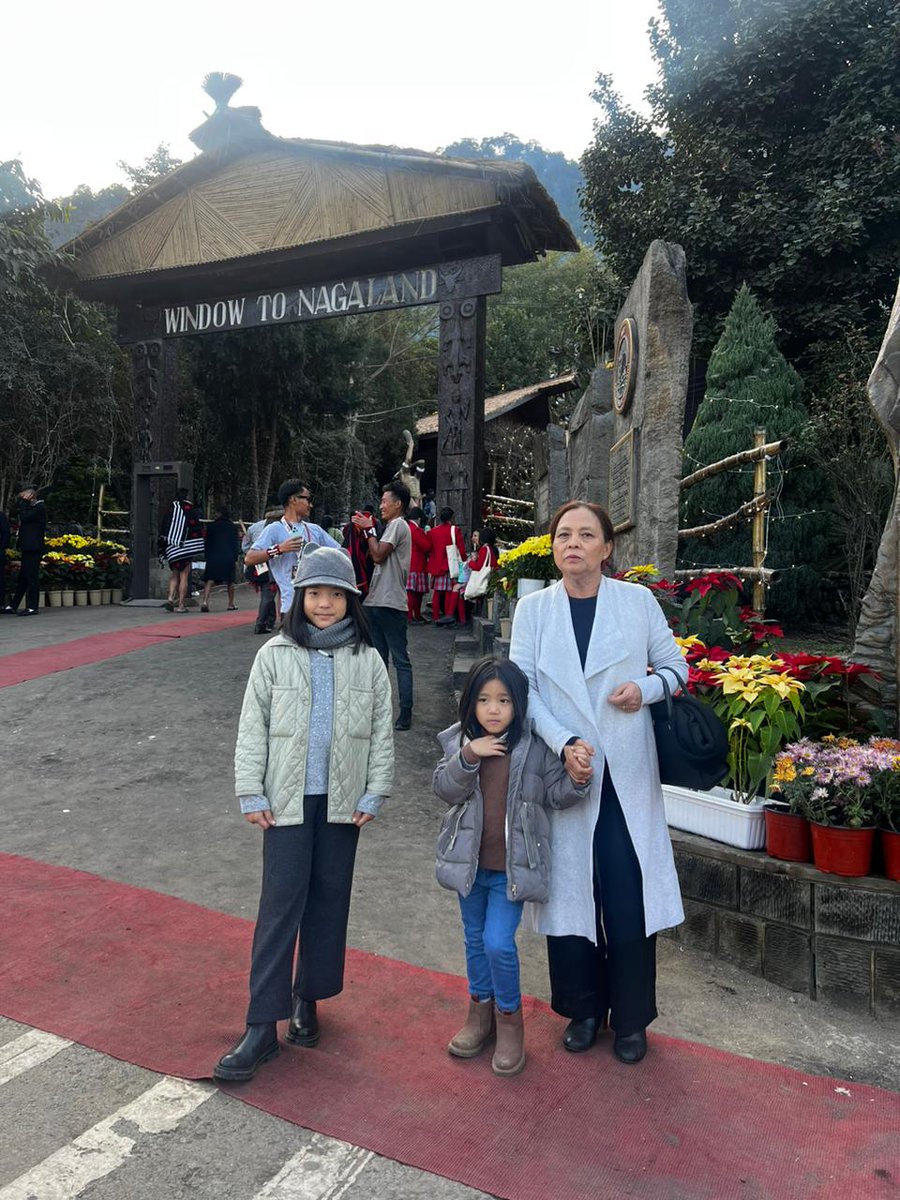 Visit to the Rengma Morung and other places with family at Hornbill 2023! I think it's Kisama is starting to feel crowded and we will need to expand to accommodate more people in the coming years.

#hornbillfestival2023