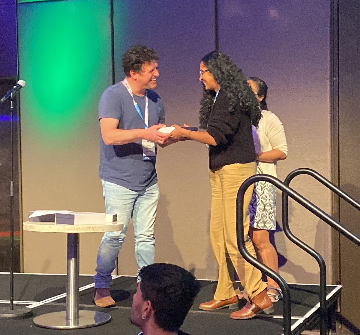 Juan Nunez-Iglesias (@jnuneziglesias) on Twitter photo Breaking my Twitter silence (pls join me on Masto) to express my deep gratitude to <a href="/abacbs/">ABACBS</a> & <a href="/ARDC_AU/">Australian Research Data Commons (ARDC)</a> for recognising bioimage informatics and recognising *maintainers*, to the whole <a href="/napari_imaging/">napari🔬</a> community, and to <a href="/thanushipeiris/">Thanushi Peiris</a> for picking up the award for me in Brisbane! 🥰 Breaking my Twitter silence (pls join me on Masto) to express my deep gratitude to <a href="/abacbs/">ABACBS</a> & <a href="/ARDC_AU/">Australian Research Data Commons (ARDC)</a> for recognising bioimage informatics and recognising *maintainers*, to the whole <a href="/napari_imaging/">napari🔬</a> community, and to <a href="/thanushipeiris/">Thanushi Peiris</a> for picking up the award for me in Brisbane! 🥰