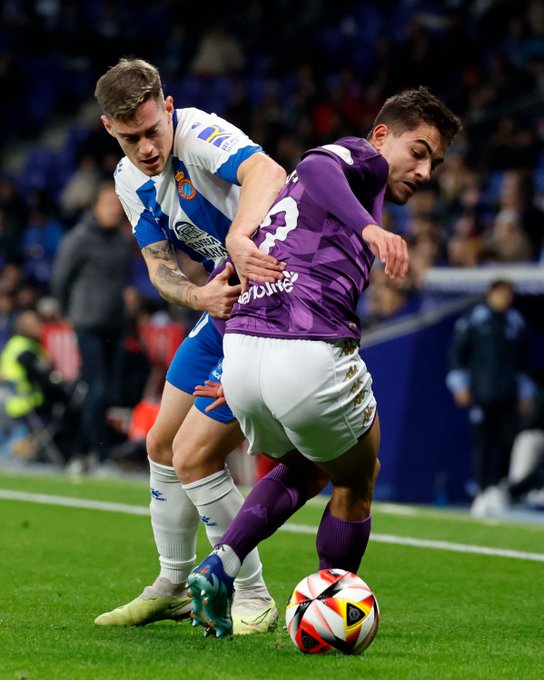 Copa del Rey - 1/32 final
Espanyol 3-1 Valladolid
Victoria y clasificación del Espanyol con @lozanopol26 que jugó 65'