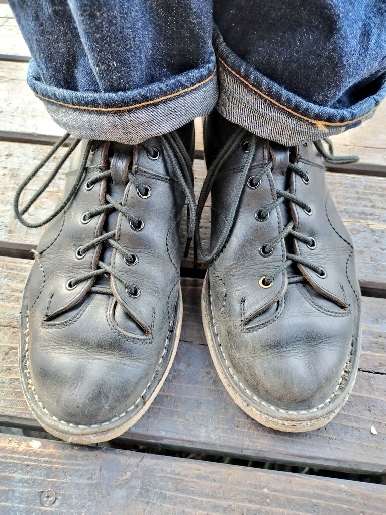 thesunnyside_st's tweet photo. 本日はオアグローリー!
#オアグローリー
#orglory
#モンキーブーツ
#monkeyboots
#ワークブーツ
#アメカジ https://t.co/0AZTbgCRw0