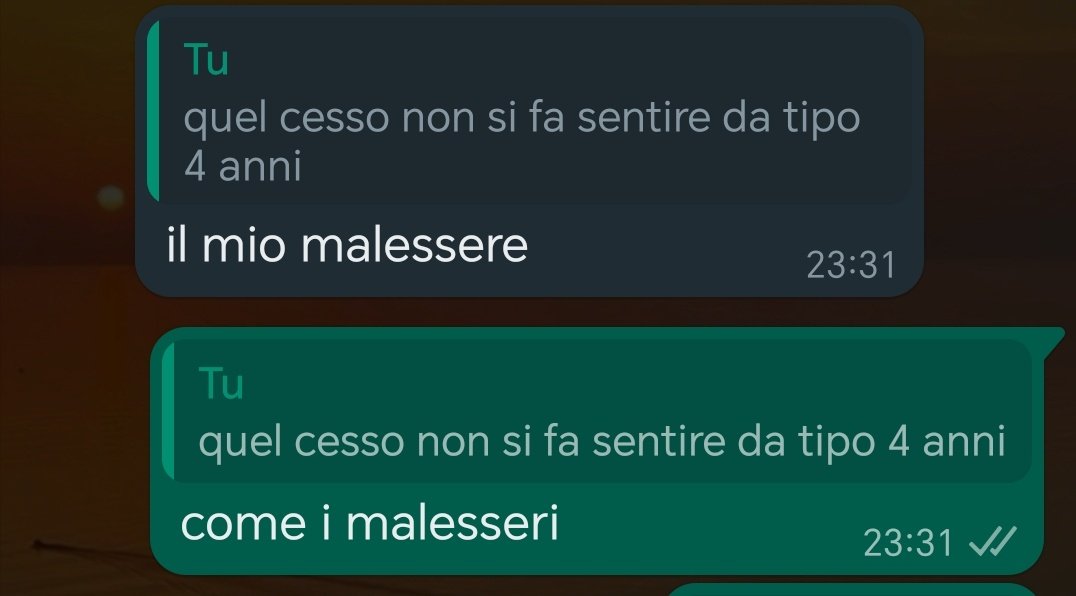 gira gira mi circondo sempre di malesseri