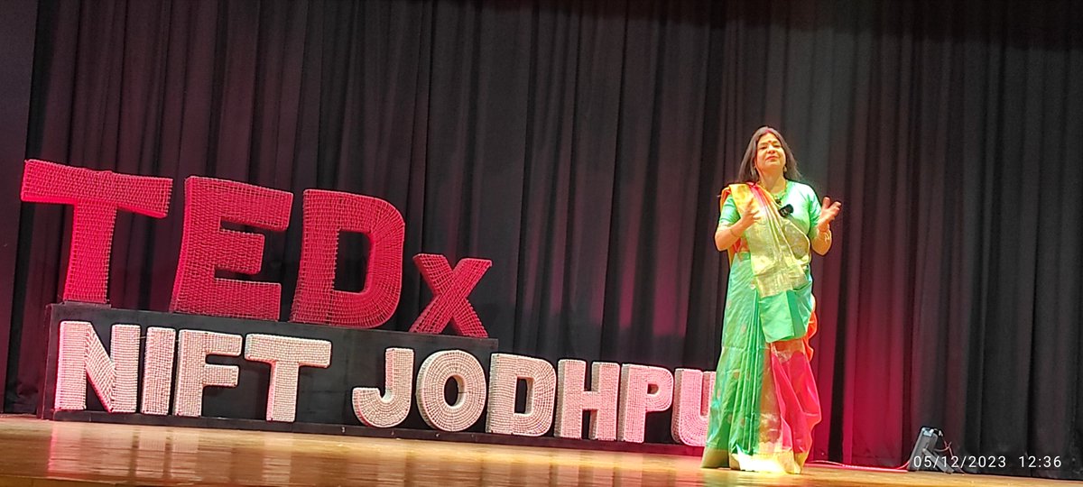HadaJanmay's tweet photo. Tedx NIFT Jodhpur https://t.co/dyFxA0XcVR