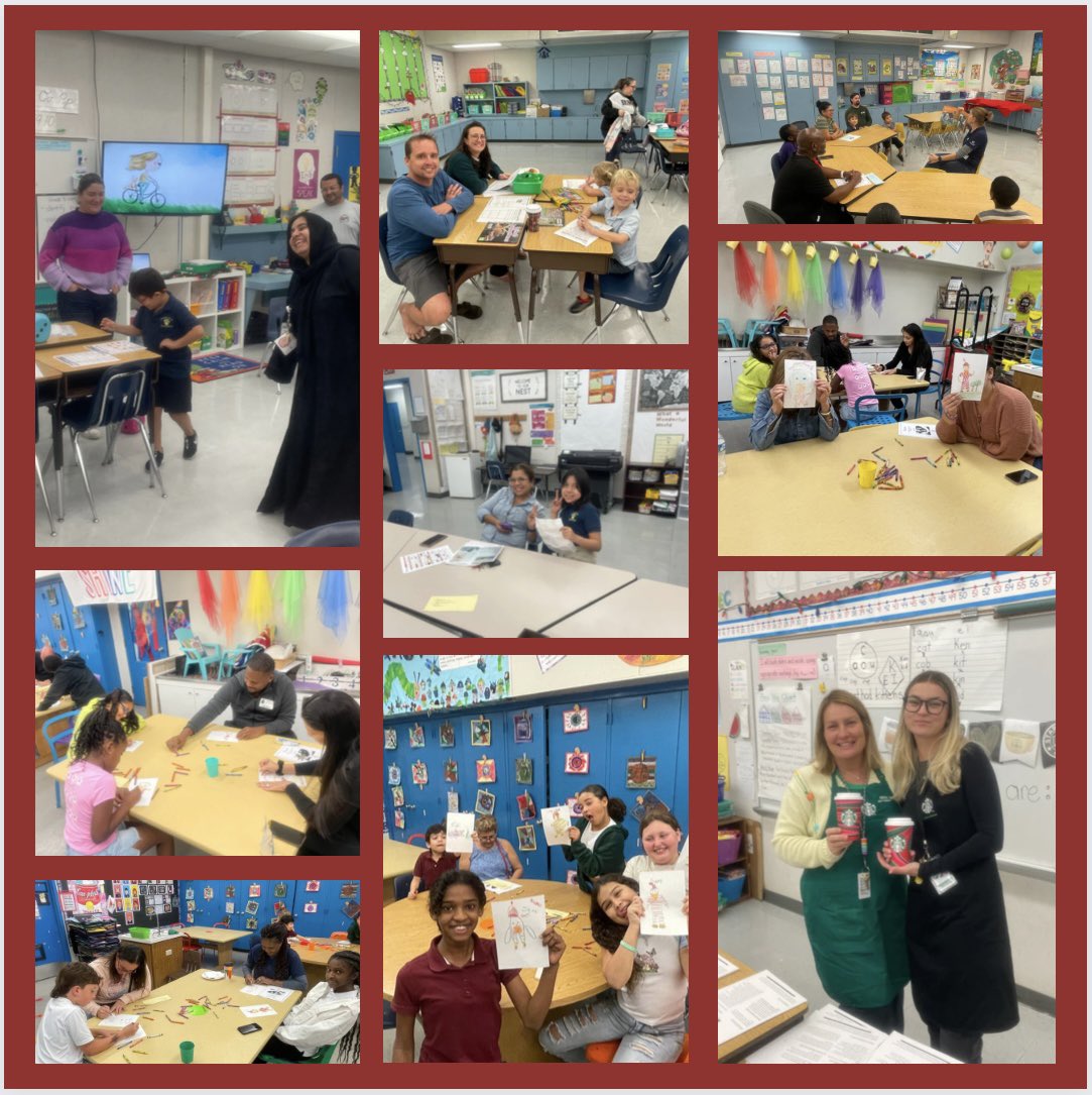 Coconut Creek Elementary hosted our 1st BLAST Night for the school year.  Thank you families for coming out.  A shout out to the Title 1 Department for sharing great materials with our families!@browardschools