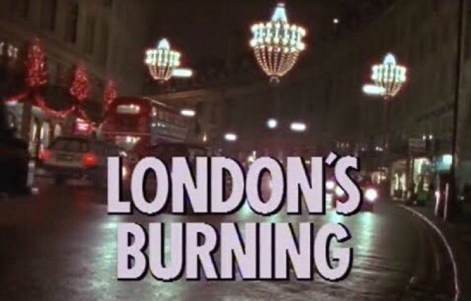 It’s definitely starting to feel a lot like Christmas! 🎄 #LondonsBurning #DingDongMerrily