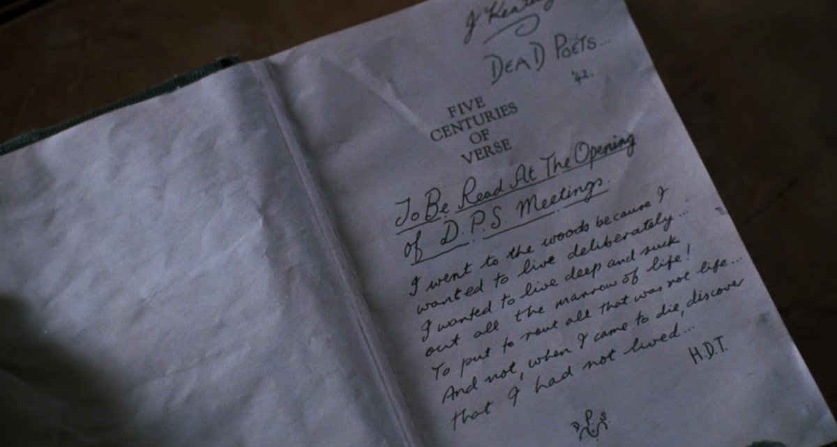 TheCinesthetic's tweet image. dead poets society (1989)