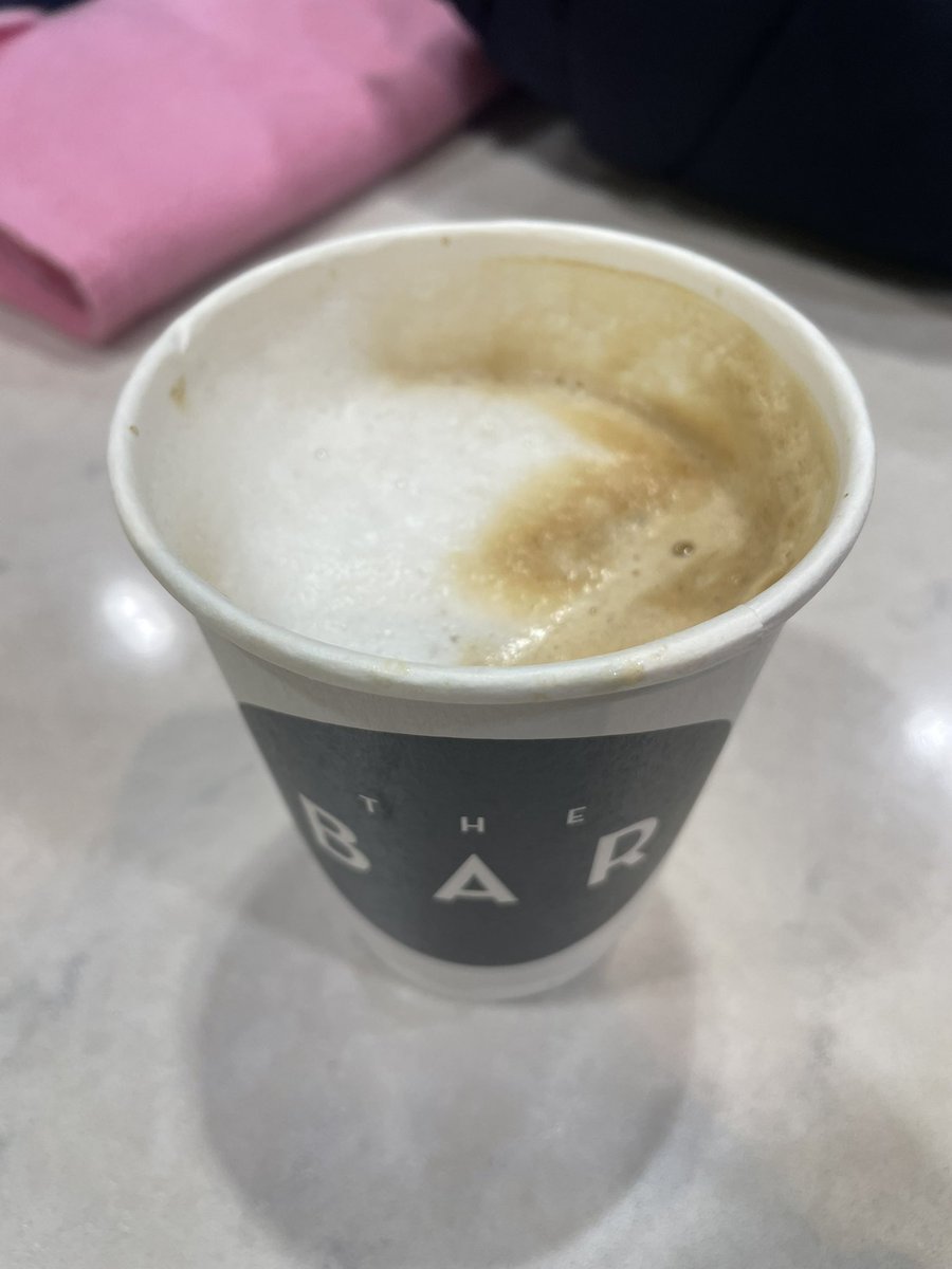 @Jessthestar1 Frankfurt airport coffee (much needed!!)