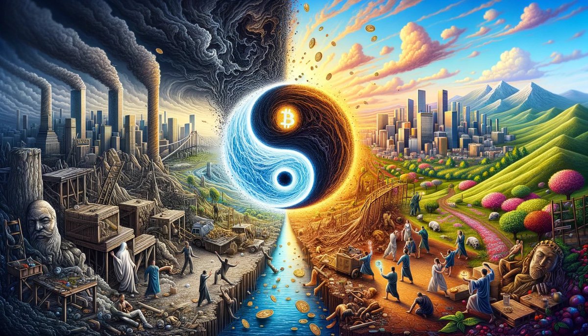 Create the world you want to live in

Gold was great, but moving forward #Bitcoin is better and <a href="/PrestonPysh/">Preston Pysh</a> explains why