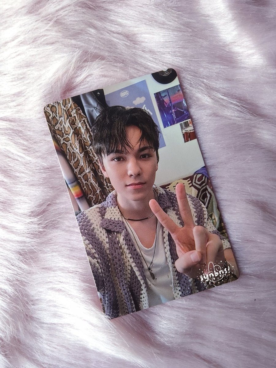 synbns's tweet photo. wts lfb svt ph help rt ‼️

vernon heaven m2u ld

₱550, ₱480 if payo
- onhand, no rush shipping 
- mint condi
- payo/1 week dop

reply/dm to claim !

t. seventeen heaven m2u lucky draw scoups jeonghan joshua jun hoshi wonwoo woozi minghao mingyu dk seungkwan vernon dino https://t.co/uQr4EwAnQy