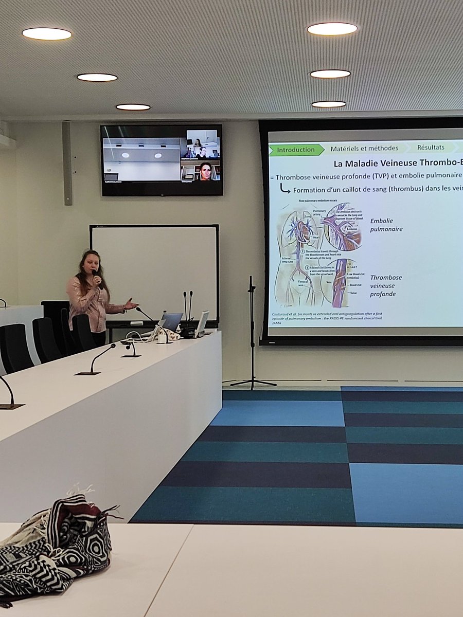 Last Thursday was a special day for our team with the brilliant  PhD defense of Marion Pilard!! 
Congratulations Dr Pilard!
<a href="/InsermGrdOuest/">Inserm Grand Ouest</a> <a href="/UBO_UnivBrest/">UBO - Univ. Brest</a> <a href="/CatLemarie/">Lemarie Catherine</a> <a href="/FCouturaud/">Francis Couturaud</a> <a href="/INNOVTE1/">INNOVTE</a>