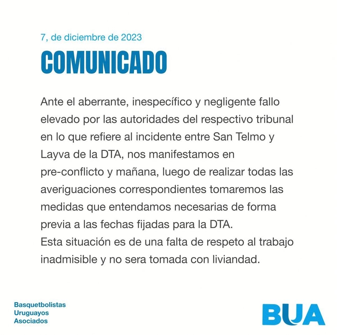 JUGADORES SE DECLARAN EN PRE CONFLICTO