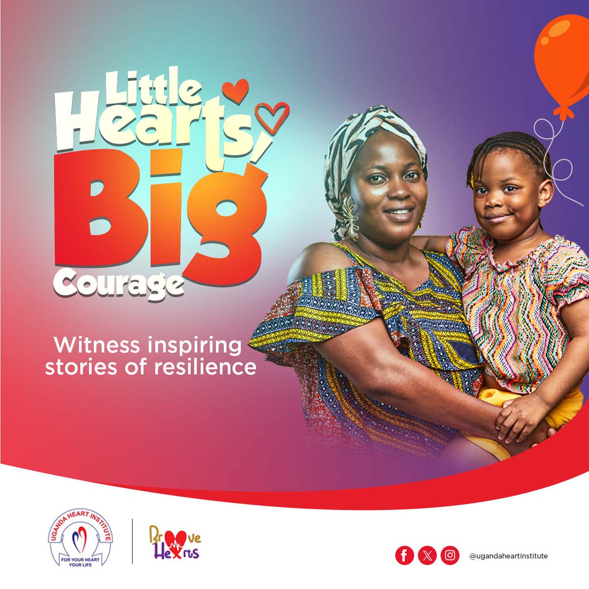Join us in celebrating the indomitable spirit of our young heart warriors at the Brave Hearts Event! 🌟 Today, we share stories of courage and triumph that inspire us all. #LittleHeartsBigCourage #UHIBraveHearts