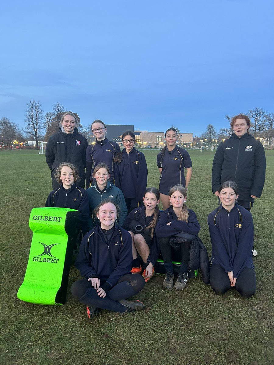 It was our final session with @_emma_hardy yesterday afternoon. The girls have enjoyed the sessions immensely and can’t wait to continue the club after Christmas! A huge thank you to Emma for promoting girls rugby in school and helping these players develop and join local clubs!