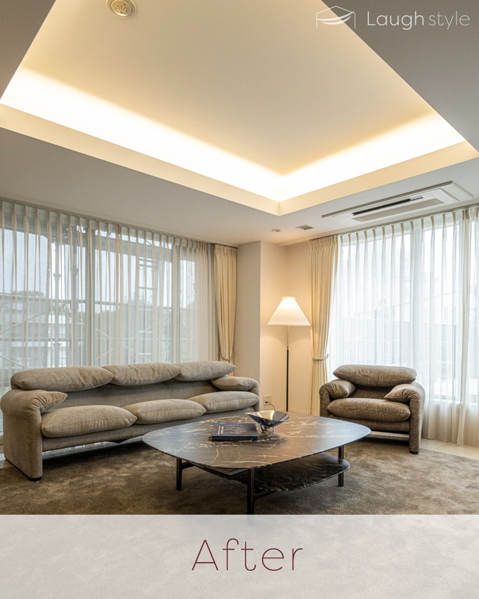 LaughstyleModel's tweet image. ラグジュアリー感をかっこよくスッキリと見えるよう意識したクラシック&amp;amp;トラディショナルなホテルスタイルな個人宅。
ビフォー・アフターをご紹介します。

👉インテリアコーディネートby（@komjimako）

#インテリアコーディネーター
#インテリアコーディネート

#ホテルライク
#ホテルスタイル