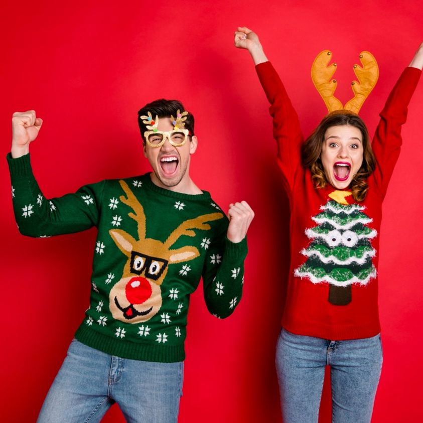 AbbotsinchSP's tweet photo. It's #ChristmasJumperDay 🎄🎅

We'll be showing our support for @savechildrenuk by wearing our fabulously festive Christmas jumpers today!

Show us a pic of your funkiest Crimbo jumpers in the comments, we would love to see them 👇 https://t.co/q9AZqAKXjP