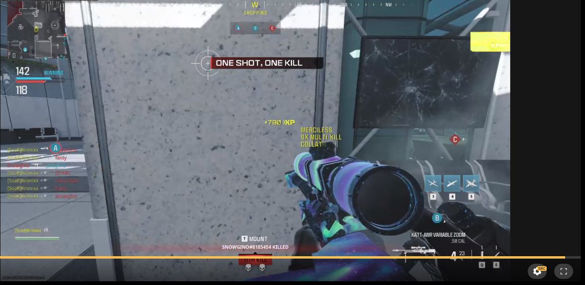 First with the new sniper, sucks that it got split but its only been 3 games💀

#SoaRRC <a href="/SoaRgaming/">SoaR</a>