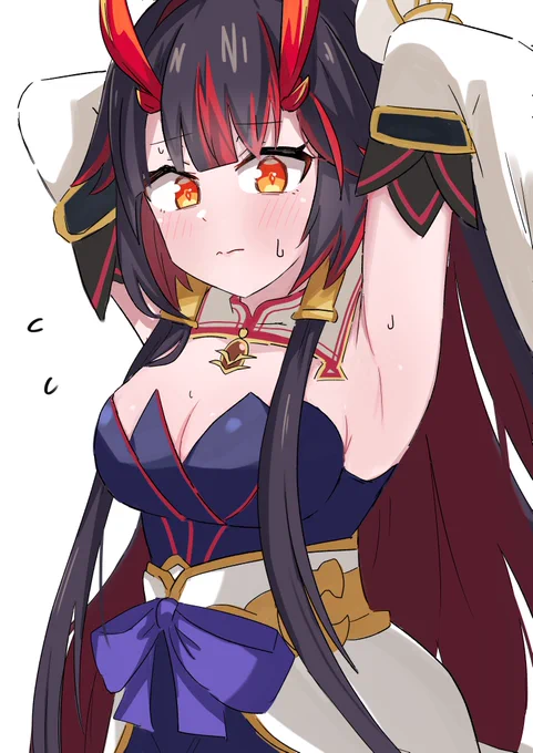 #モンスト  #モンストイラスト鍾馗ちゃん 脇を見せろ 