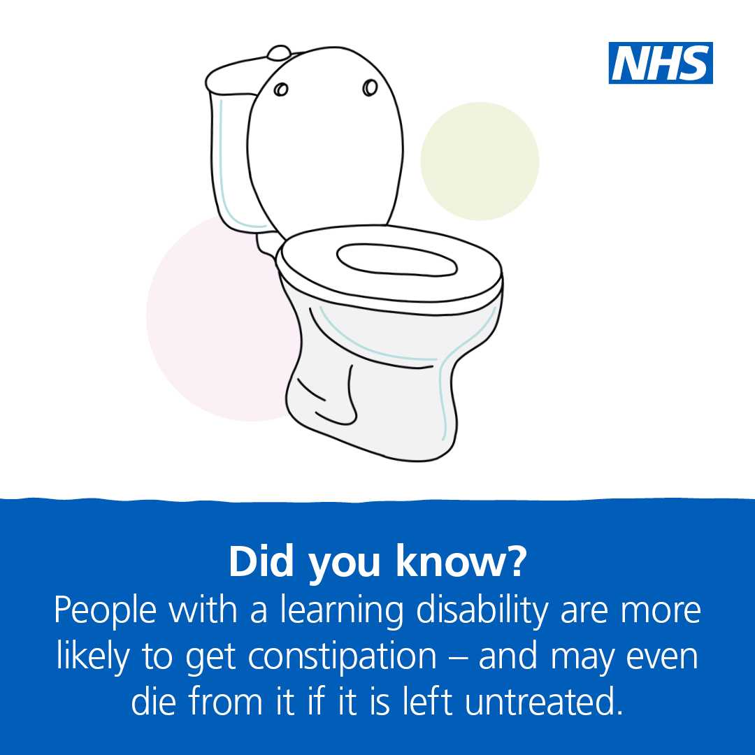 If you care for someone with a learning disability, you can help keep them safe and healthy. 

Talk to them about the signs of constipation, get them medical support if necessary.

Find out more and get free materials to help you: 

orlo.uk/wpBRR