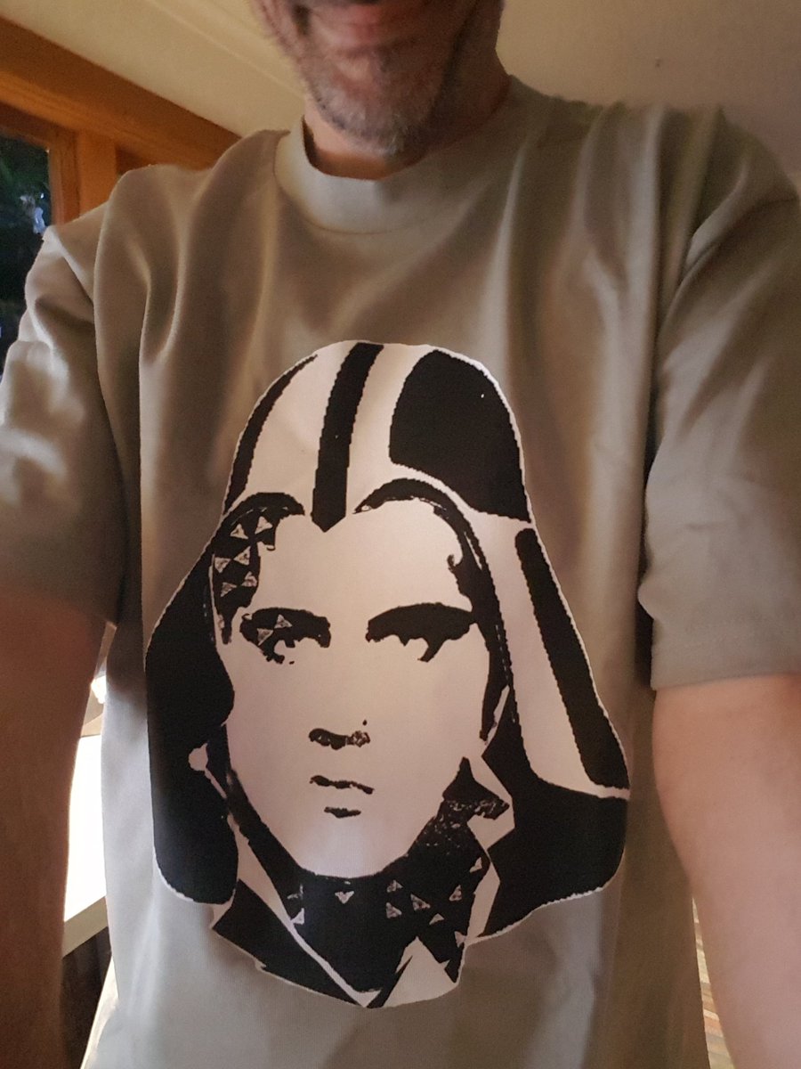 SeanNorling's tweet image. Pretty stoked about this Darth Elvis tee tbh