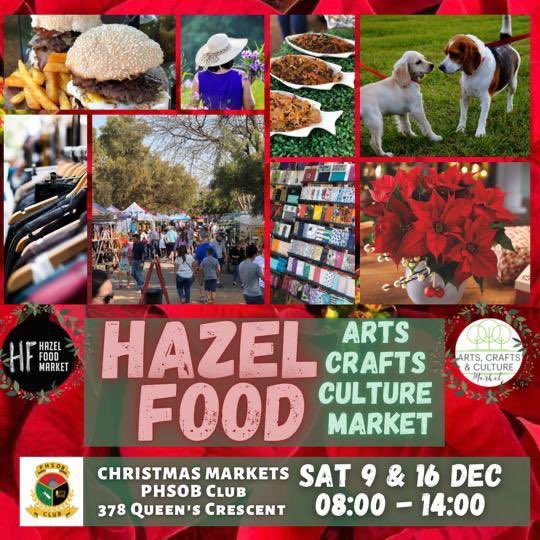 Hazel Food ACC Market open every Saturday from 8:00 - 14:00 in LYNNWOOD, Pretoria Cnr Kings & Queens. #foodmarket #famersmarket #artsandcrafts #books #candlelovers #handmadewithlove #handmadejewellery #jewellerydesign #internationalcuisine #artisanbread #artisancheeses