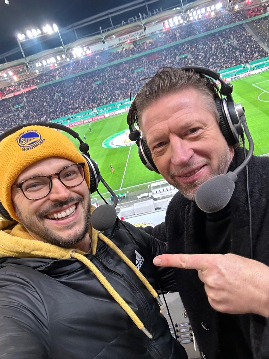 Was für ein mitreißender ⁦@DFB_Pokal⁩ Abend in Stuttgart!⚽️⁦@JMThorogood⁩ ⁦@VfB⁩ ⁦@BVB⁩ #vfbbvb