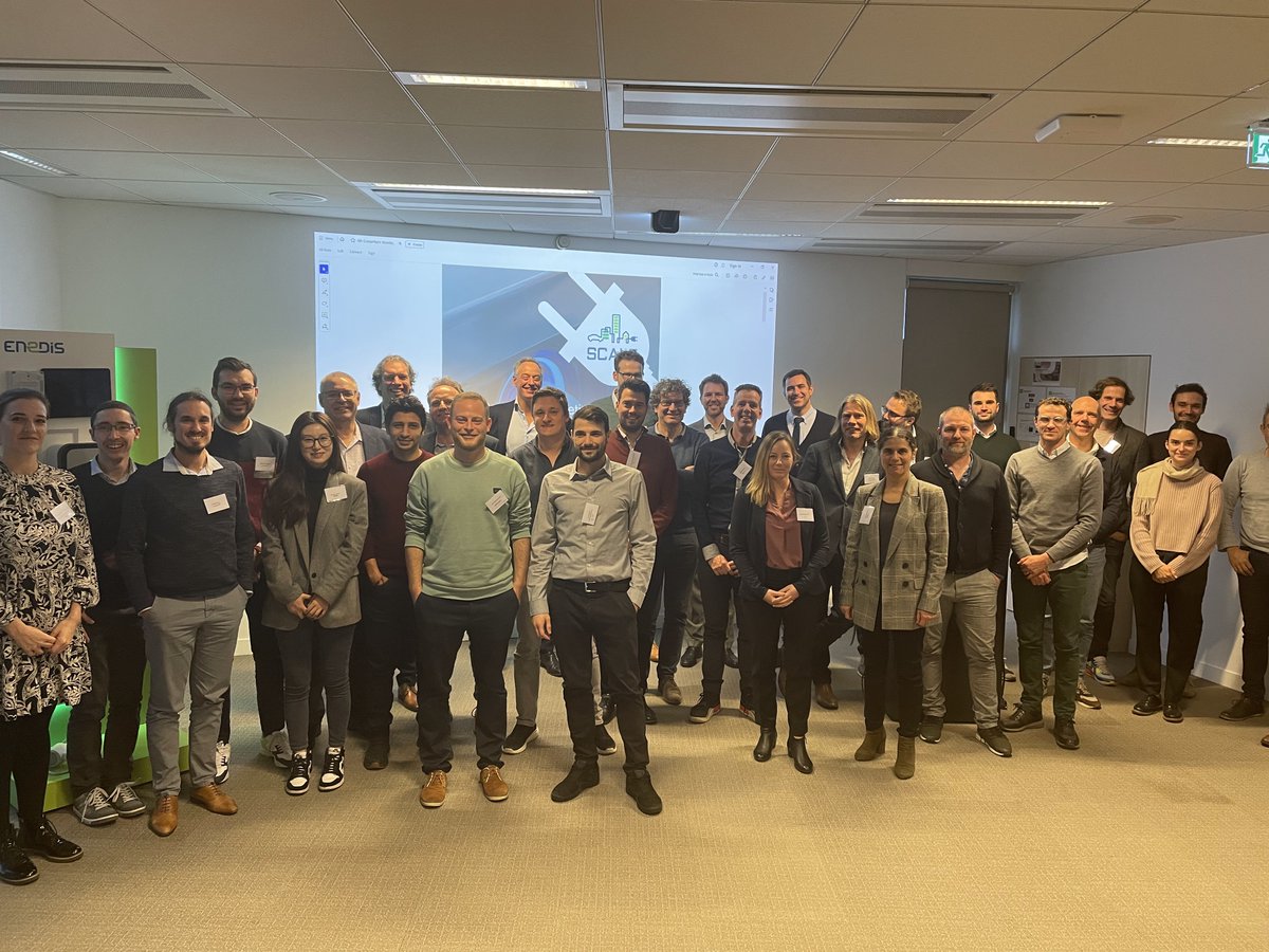 Trialog_SA's tweet image. 😀 On November 23rd and 24th, @Trialog_SA joined the fourth CM of the @scaleproject_ hosted by @enedis  in Paris, France.
This project aims to enhance the use of smart charging and to enable bi-directional charging.