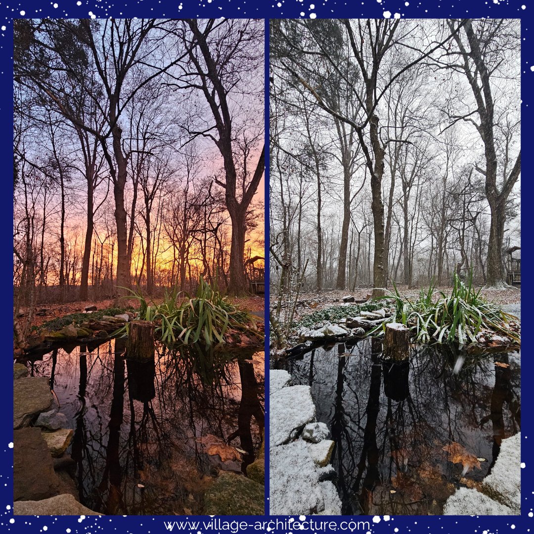 7:12am vs 8:16am
If this doesn't perfectly illustrate Pennsylvania weather, I don't know what does. Feels like a day for hot chocolate in the office!
How did you start your morning? 
#Caernarvon #BerksCounty #WinterSunrise