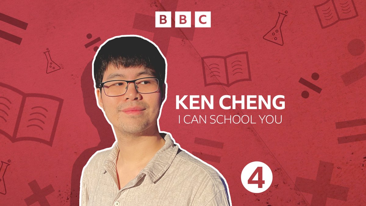 Ken Cheng is back for a brand new series - 'I Can School You' starts next Thursday on @BBCRadio4 at 6.30pm