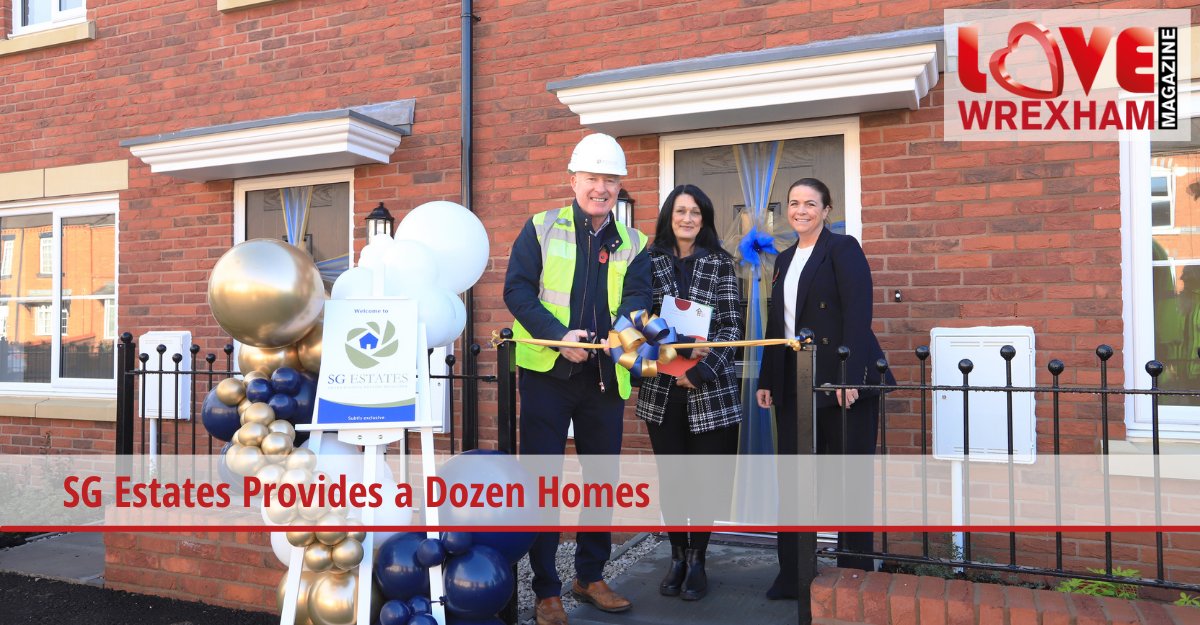 SG Estates provided 12 properties to North Wales Housing in Manor Gardens. 🏠 Read more at: love-wrexham.com/2023/12/13/sg-… If you're interested in advertising with us, take a look at love-wrexham.com/advertising/ra… 💻📱 @SGEstatesUK @NWalesSocial @northwalescom #BizHour #lovewrexham