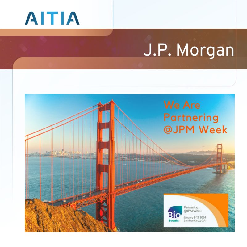 As we prepare to wrap up another exciting year for Aitia, we're gearing up for #JPMorgan, where our CEO and President will be in attendance. Be sure to connect with them and request a meeting through the BIO partnering platform. login.partnering.bio.org/inova-business… #JPM24