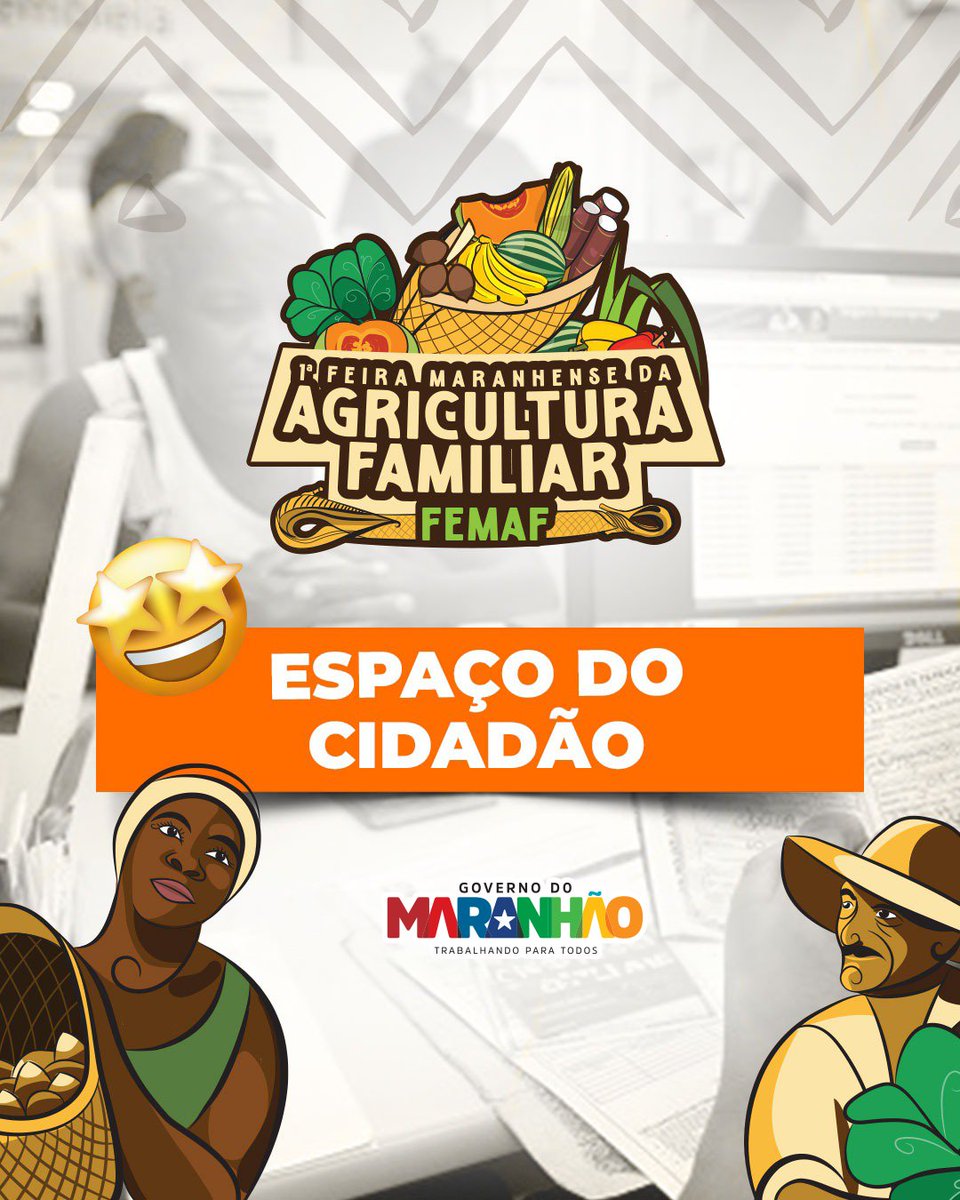 Governo do Maranhão on X: 🤩 Simbora para 1ª Feira Maranhense de