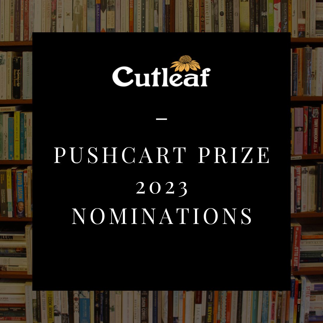 cutleafjournal's tweet photo. We are thrilled to announce our 2023 nominations for the Pushcart Prize! 🤩

Check out each of the outstanding pieces of poetry, nonfiction, and fiction here: https://t.co/oUuOj3WInL

@omnivoress  @mlouisewagner @MrsWhitehouse74 https://t.co/1u64N7S5Lm