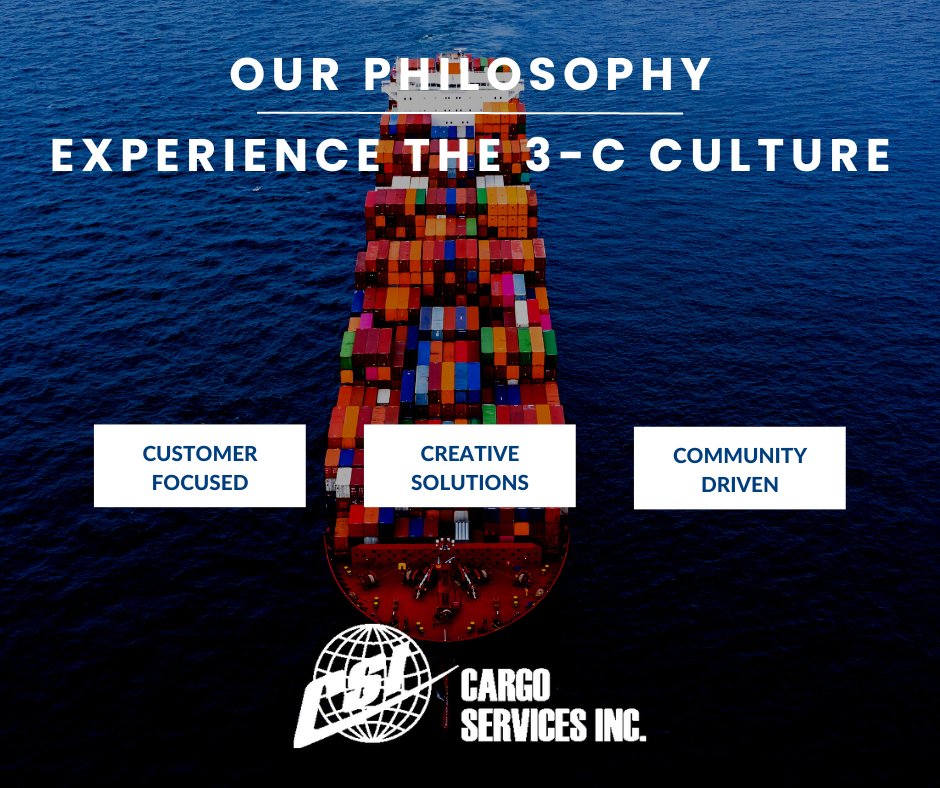 Our 3-C philosophy ensures we are meeting our customers’ expectations and giving back to our communities.

cargos.com/our-team/our-p…
